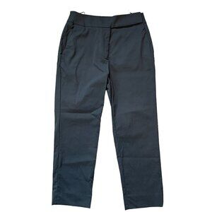 Osman Yousefzada Taylor Pant Womens 2 Perfect 5 Black Crop High Waisted Slim